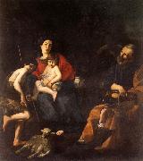 CARACCIOLO, Giovanni Battista The Rest on the Flight into Egypt painting